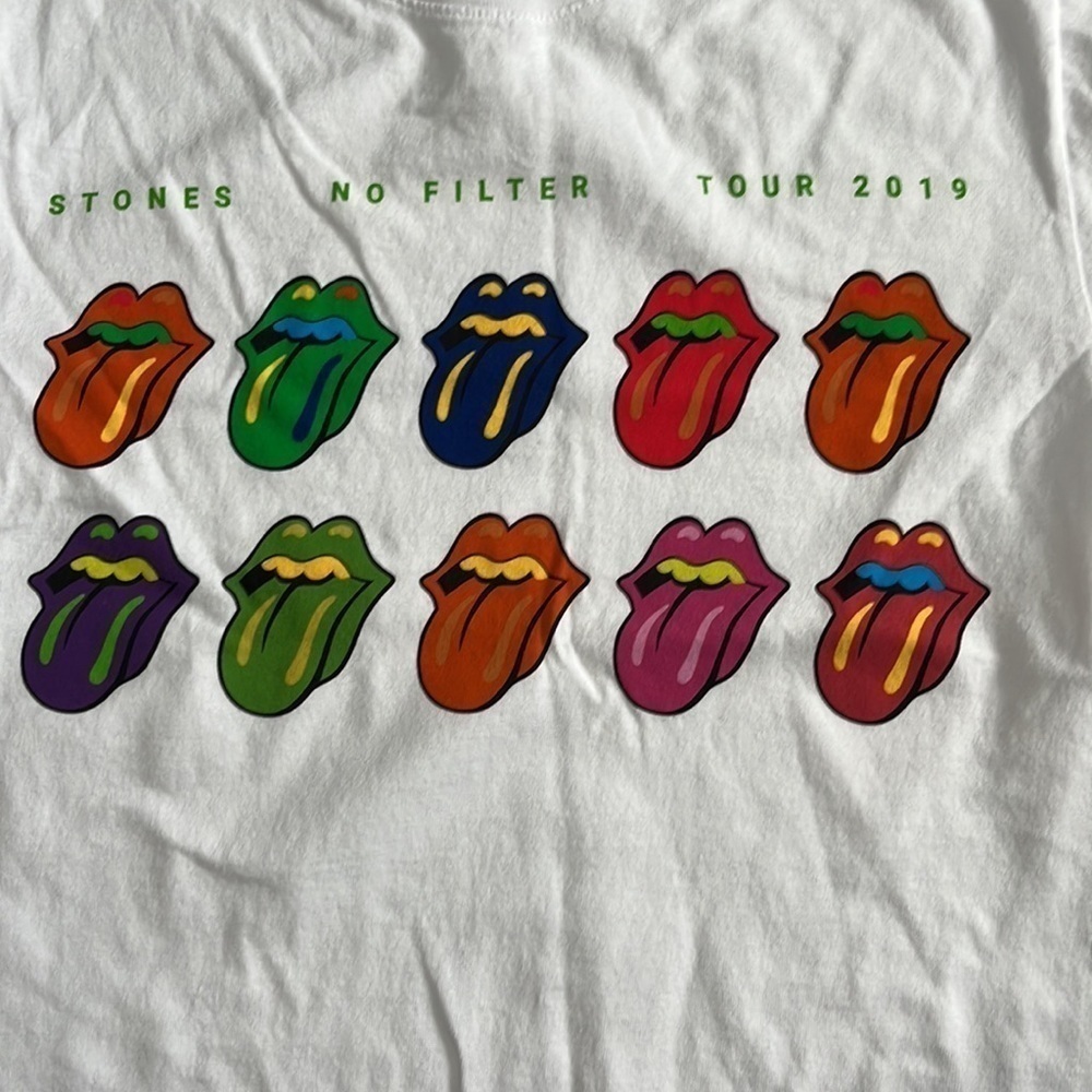 Rolling Stones 2019 No Filter Tour Tee Size XS - Picture 2 of 8